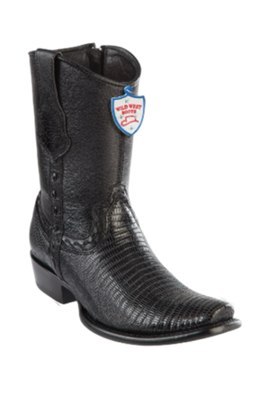 Wild West Botas de Armadillo Horma Dubai Toe Black