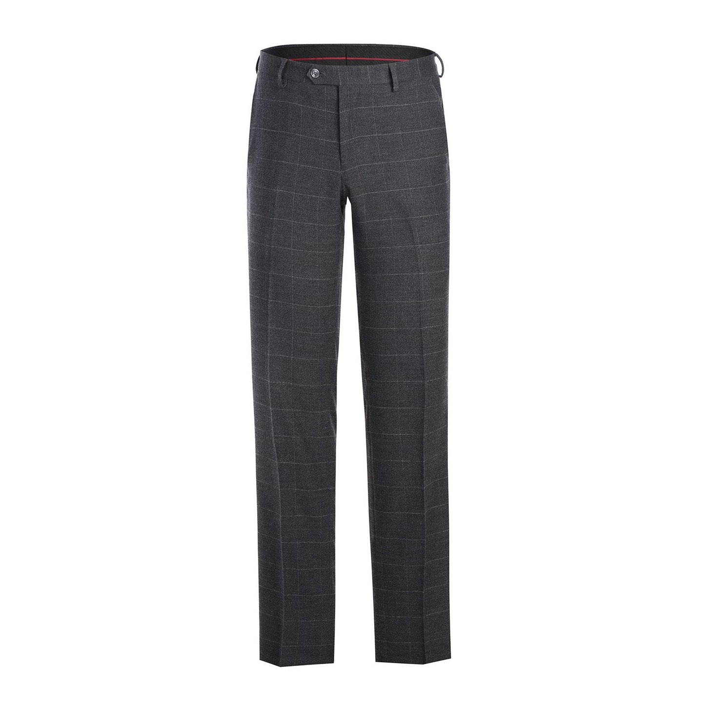 293-31 Men's Slim Fit Checked Suits