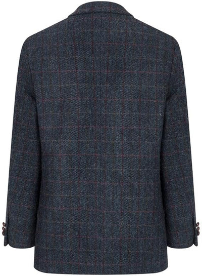 Walker and Hawkes Harris Tweed Blakemore Blazer for Men - Hand-Woven Wool Tweed Jacket with Polyester Lining, Regular Fit 8   - from alligatorwarehouse.com