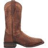Dan Post KA Faux Python Print Square Toe Leather Boot 6 DP4526_8_D  - from alligatorwarehouse.com