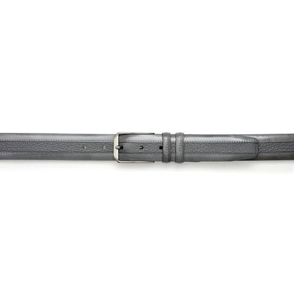 Mezlan Leather and Deerskin Belt