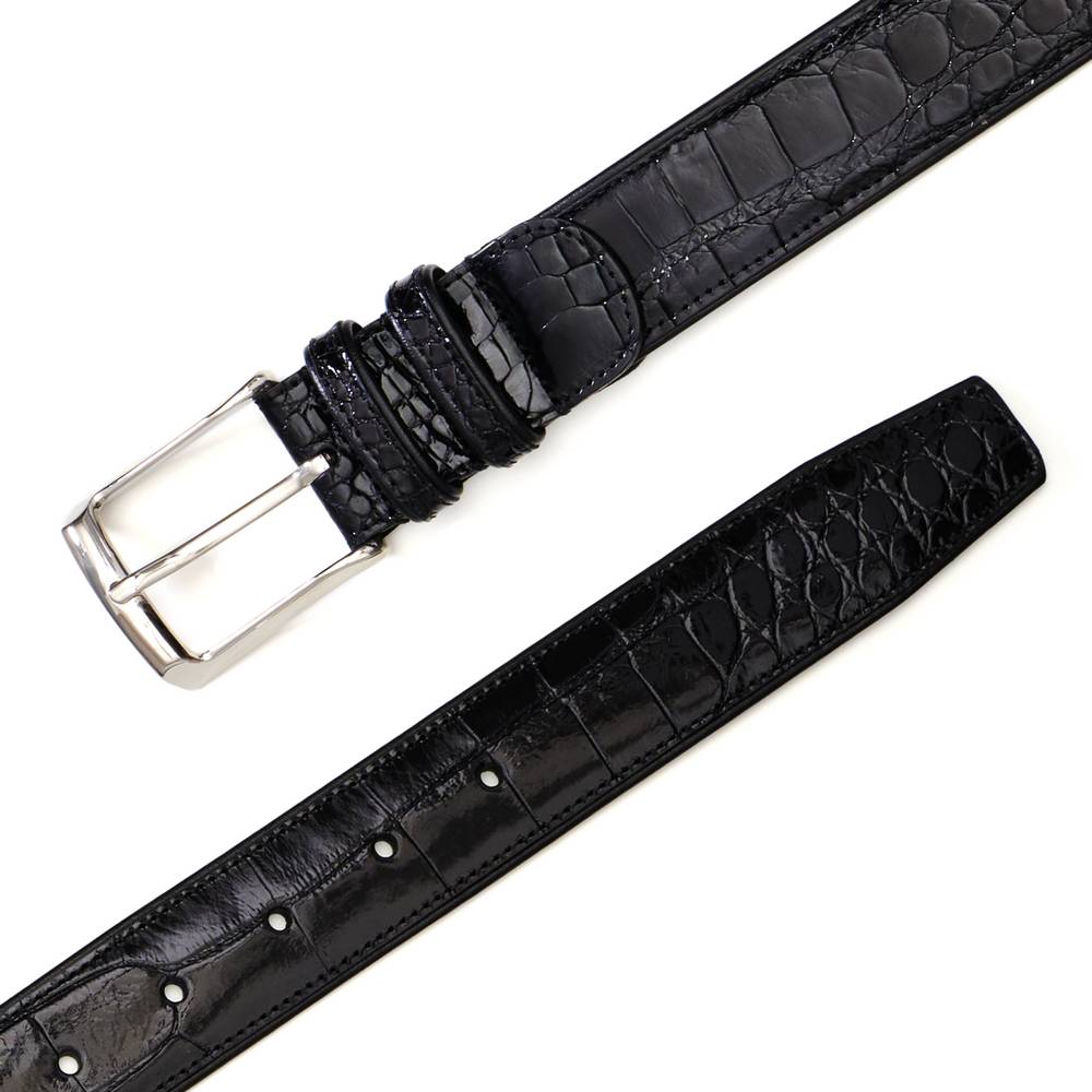 Mezlan Alligator Belt: Luxurious Exotic Leather Accessory