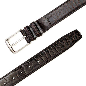 Mezlan Alligator Belt: Luxurious Exotic Leather Accessory