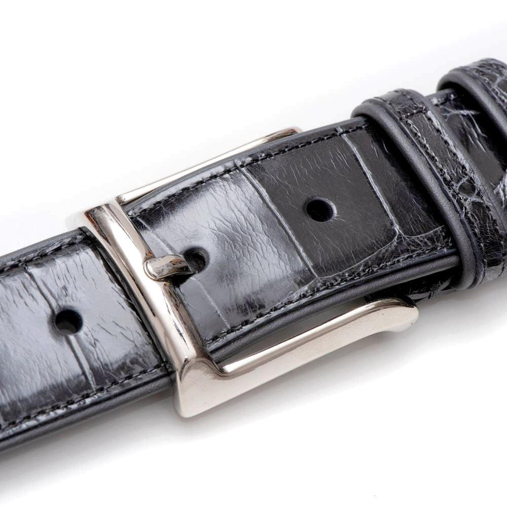 Mezlan Alligator Belt: Luxurious Exotic Leather Accessory