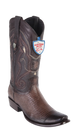 Wild West Botas de Armadillo Horma Dubai Toe Faded Brown