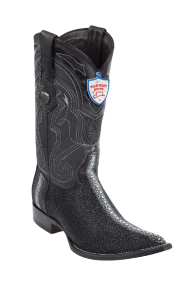 Bota de Mantarraya Original Horma Punta Recortada Wild West 1   - from alligatorwarehouse.com