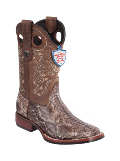 Botas de Pitón Original Horma Rodeo Wild West 1   - from alligatorwarehouse.com