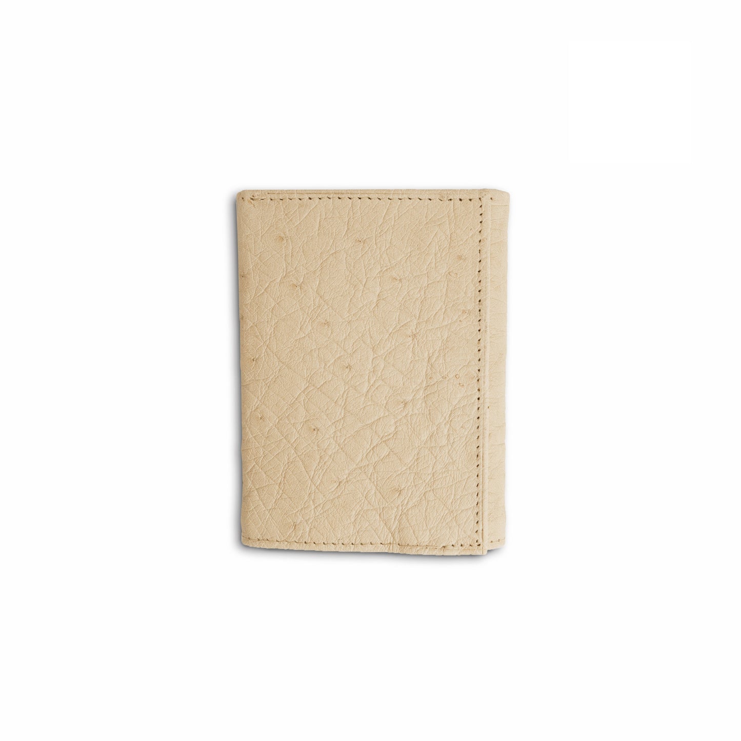 Ferrini Smooth Ostrich Trifold - Luxury Ostrich Leather Shoe