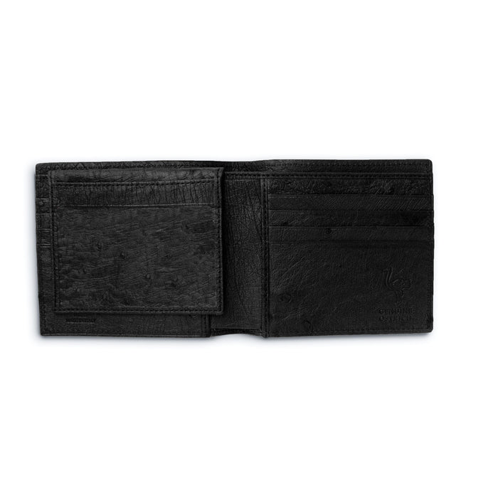 Ferrini Full Quill Ostrich Billfold - Luxury Leather Shoe