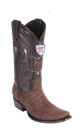 Wild West Botas de Armadillo Horma Dubai Toe Sand Brown