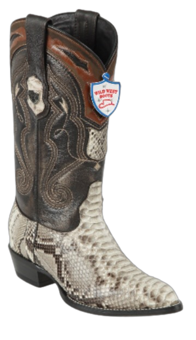 Bota de Pitón Original Horma Puntal Wild West 1   - from alligatorwarehouse.com