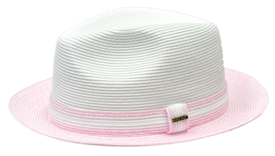 Bruno Capelo Antonio Collection White/Light Pink 1   - from alligatorwarehouse.com
