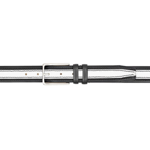 Mezlan Two-Tone Leather Belt for Men