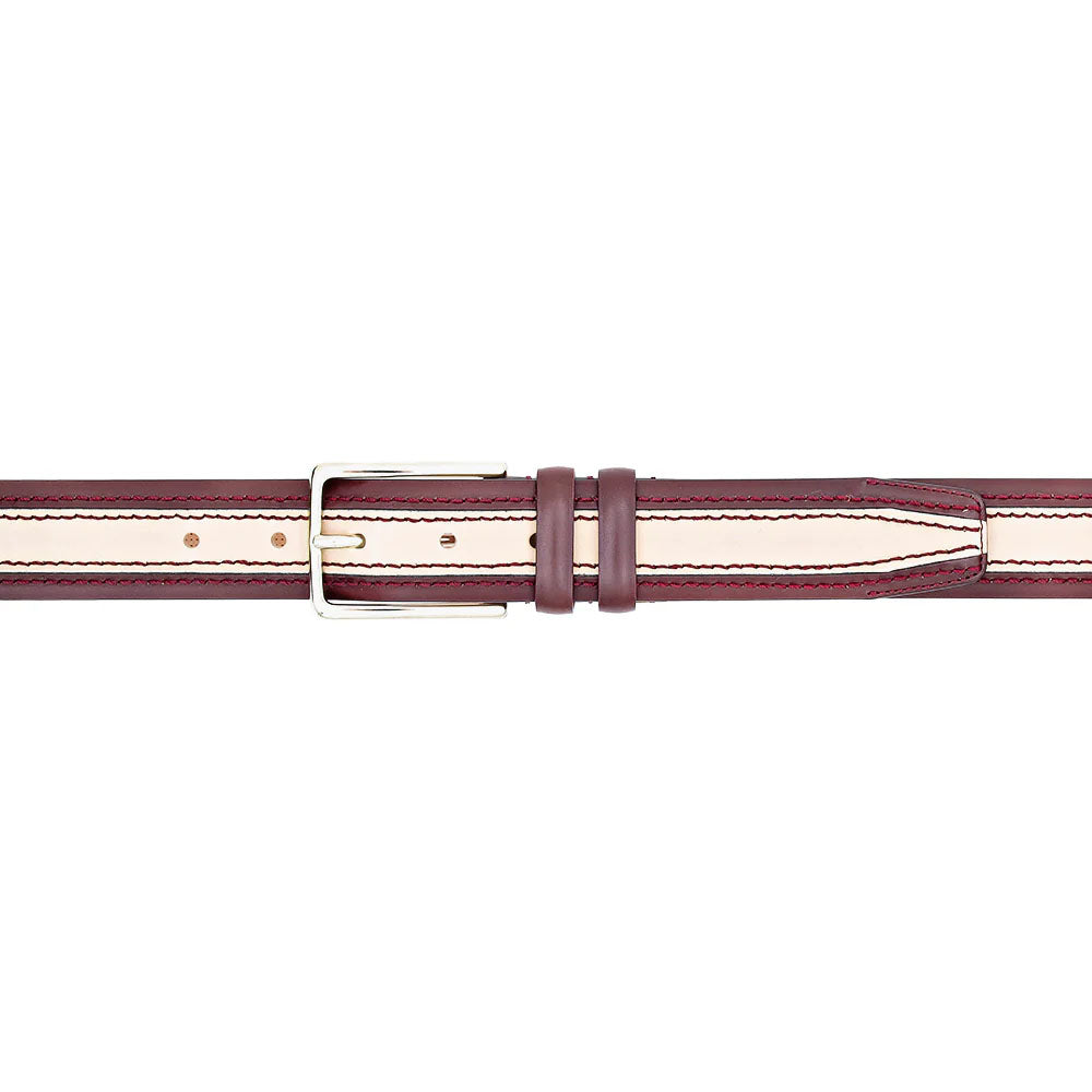 Mezlan Two-Tone Leather Belt