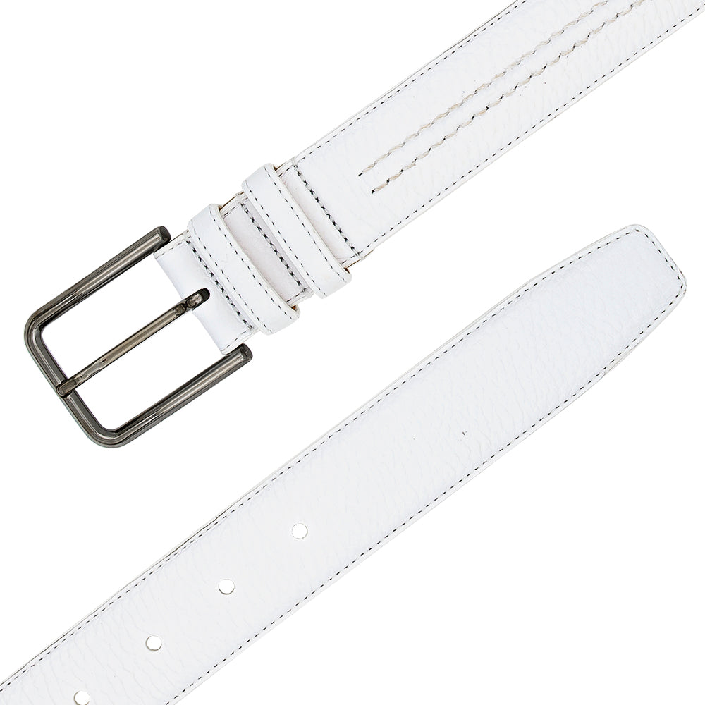 Mezlan Deerskin Leather Belt