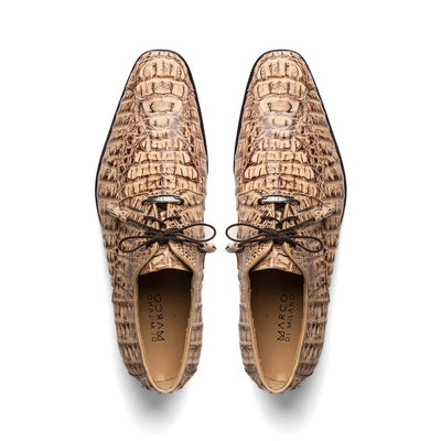 Marco Di Milano Apricena Men'shoes Genuine Caiman Crocodile Dress Derby Oxfords 4 APRICENA_CAIMAN FUSCUS_RUS ORIX_8  - from alligatorwarehouse.com
