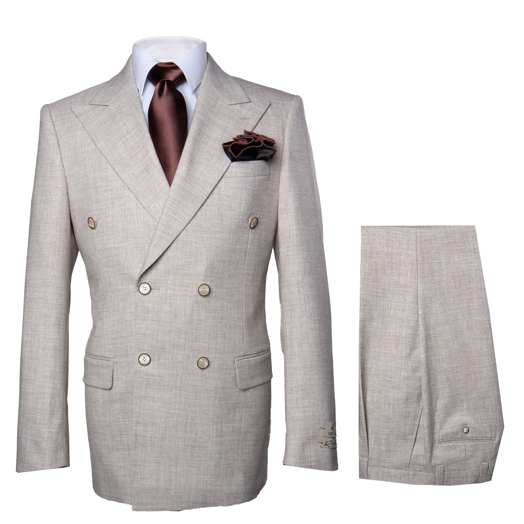 Rossi Man ARTHUR RM2306 Double-Breasted Suit – A Modern Classic for Men 1   - from alligatorwarehouse.com