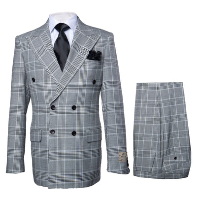 ROSSI MAN DOUBLE BREASTED SUIT ARTHUR RM2318 1   - from alligatorwarehouse.com