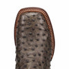 Dan Post Men’s Alamosa Grey/Black Full Quill Ostrich Boots 5 DP5013_7_D  - from alligatorwarehouse.com