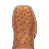 Dan Post Men’s Alamosa Tan Genuine Ostrich 11 Broad Square Toe Cowboy Certified Boot 3 DP3876_7_D  - from alligatorwarehouse.com