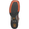 Dan Post Mens Alamosa Brown Genuine Ostrich 11 Square Toe Cowboy Certified Boot 5 DP3875_7_D  - from alligatorwarehouse.com