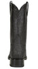 Los Altos Men’s Genuine Single Stone Sting Ray Black Roper Toe Boots 4   - from alligatorwarehouse.com