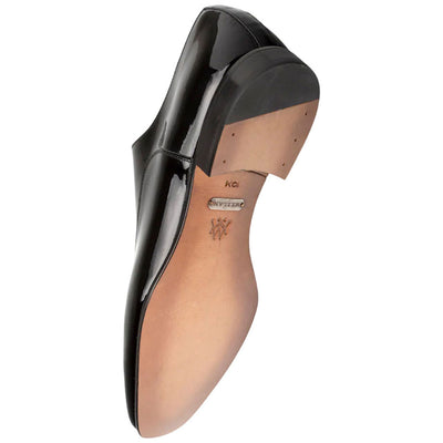 Men's Altea Plain Toe Black Slip-On Oxford By Mezlan Made In Spain Brand 4   - from alligatorwarehouse.com