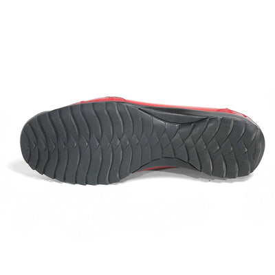 Los Altos Red Genuine Ostrich 4   - from alligatorwarehouse.com