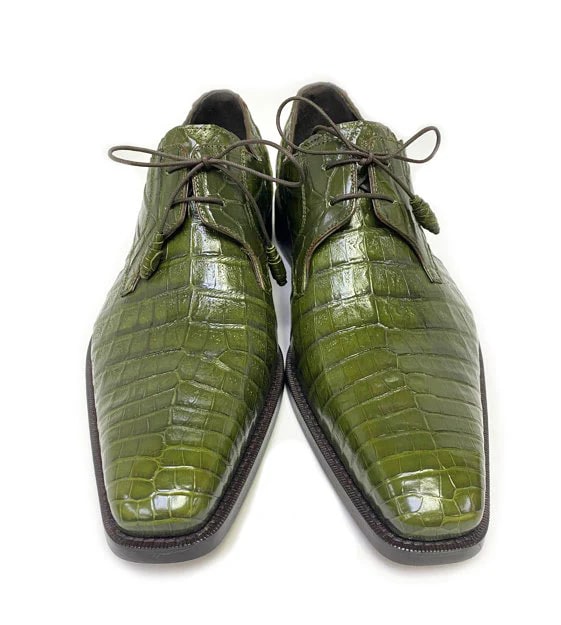 Anderson Crocodile Oxford Olive