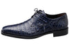 Anderson Crocodile Oxford Blue 3   - from alligatorwarehouse.com