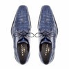 Anderson Blue Genuine Crocodile Lace-Up By Mezlan Made In Spain Brand 3   - from alligatorwarehouse.com