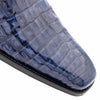 Anderson Blue Genuine Crocodile Lace-Up By Mezlan Made In Spain Brand 4   - from alligatorwarehouse.com
