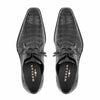 Anderson Black Genuine Crocodile Lace-Up By Mezlan Made In Spain Brand 2   - from alligatorwarehouse.com