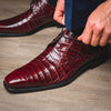 Mezlan Crocodile Derby Shoes - Mezlan Crocodile Derby Dress Shoes - Mezlan Dress Shoe On Sale 19   - from alligatorwarehouse.com