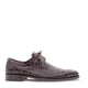 Men's Crocodile Lace Up Anderson Dark Brown By Mezlan Made In Spain Brand