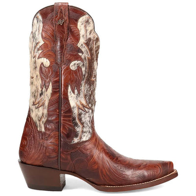 Dan Post Women's Andrinna Brown Snip Leather Western Boots 2 DP7020_6_M  - from alligatorwarehouse.com
