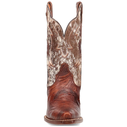 Dan Post Women's Andrinna Brown Snip Leather Western Boots