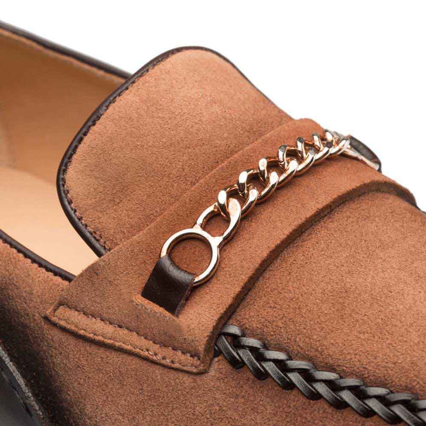 Mens' Sport Antique Suede Loafer By Mezlan Made In Spain Brand