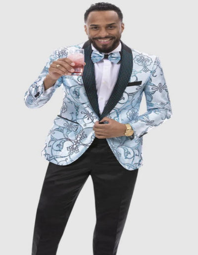 Blue Prom Suit - Blue Homecoming Outfits For Guys Aqua Blue 1   - from alligatorwarehouse.com