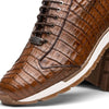 Marco Di Milano Alonzo Men's Shoes Genuine Caiman Crocodile Casual Sneakers 33 ALONZO_CAIMAN FUSCUS_BLACK_8  - from alligatorwarehouse.com