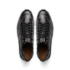 Marco Di Milano Nino Men's Shoes Black Sleek Genuine Caiman Crocodile Fashion Sneaker 5 NINO_CAIMAN FUSCUS_BLACK_6  - from alligatorwarehouse.com