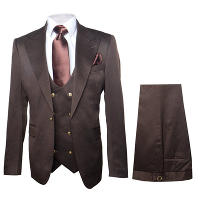 ROSSI MAN SLIM FIT 3 PIECE SUIT BOND RM1753 1   - from alligatorwarehouse.com