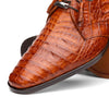 Marco Di Milano Lacio Men's Shoes Brandy Exotic Crocodile Derby Oxfords 3 LACIO_CAIMAN FUSCUS_COGNAC (BRANDY)_8.5  - from alligatorwarehouse.com