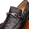 Marco Di Milano Fabro Men's Shoes Brown Exotic Crocodile Horsebit Loafers 10 FABRO-TIN_CAIMAN_BROWN_6  - from alligatorwarehouse.com