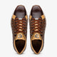 Marco Di Milano Portici Men's Shoes Orix & Brown Exotic Lizard / Crocodile Casual Sneakers