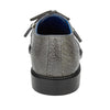 Men's Belvedere Batta Cap Toe Ostrich Dress Shoe in Grey 5 MEN 14006 GRAY-M-09  - from alligatorwarehouse.com
