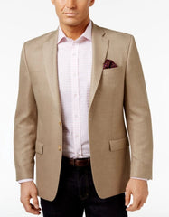 Mens Tan Sport Coat - Beige Color Blazer - Summer Jackets