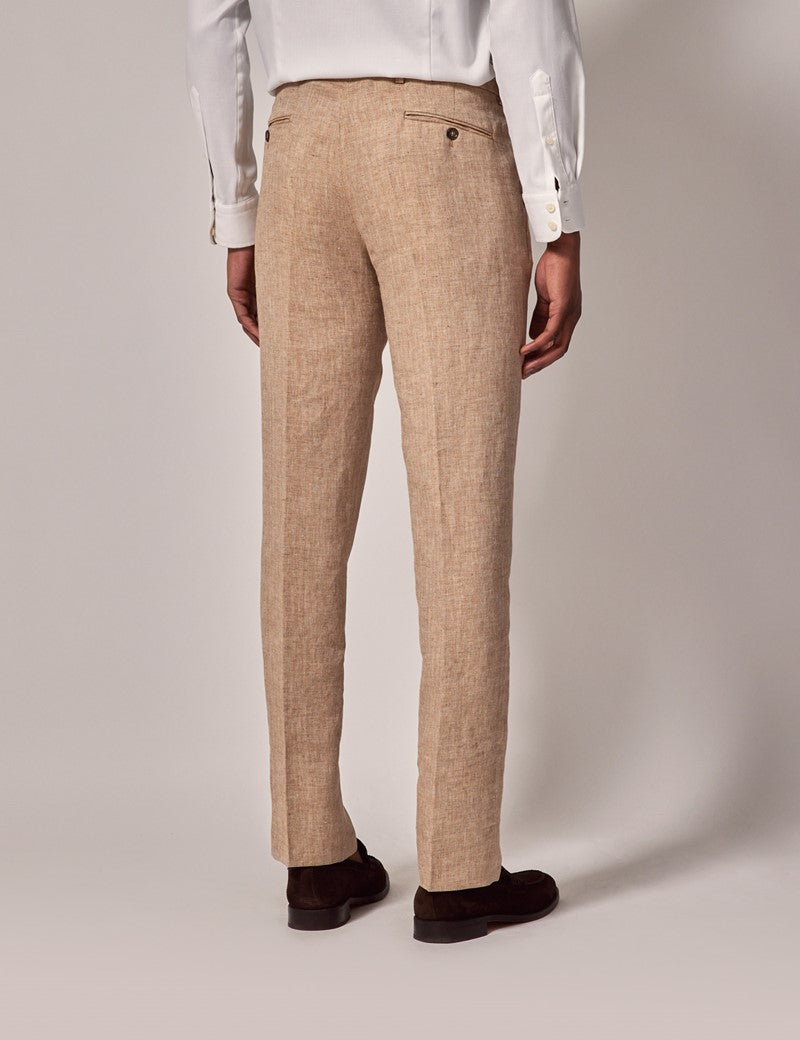 Mens Linen Suit For Beach Wedding - Summer  Suit in Beige 11 HG-2208  - from alligatorwarehouse.com