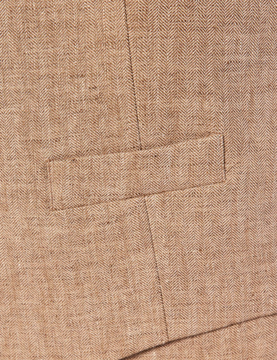 Mens Linen Suit For Beach Wedding - Summer  Suit in Beige 8 HG-2208  - from alligatorwarehouse.com