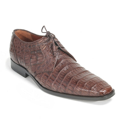 Los Altos Belly Brown Genuine All-Over Crocodile Shoes 1   - from alligatorwarehouse.com
